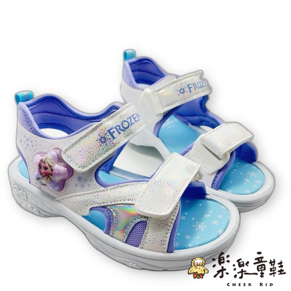 F158-【限量特價!!】台灣製冰雪奇緣電燈涼鞋