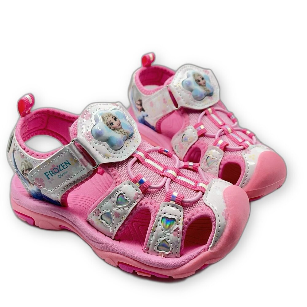 F160-冰雪奇緣電燈涼鞋