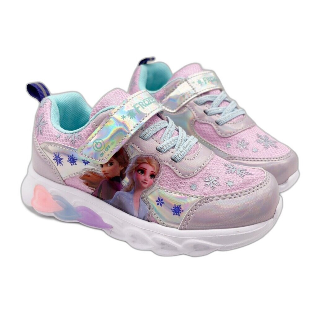 F181-1-【限量特價!!】迪士尼冰雪奇緣電燈鞋