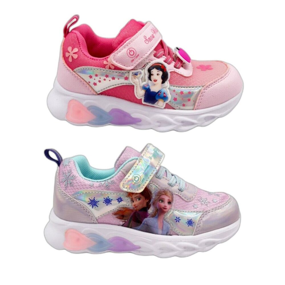 F181-2-【限量特價!!】迪士尼公主系列電燈鞋 多款可選