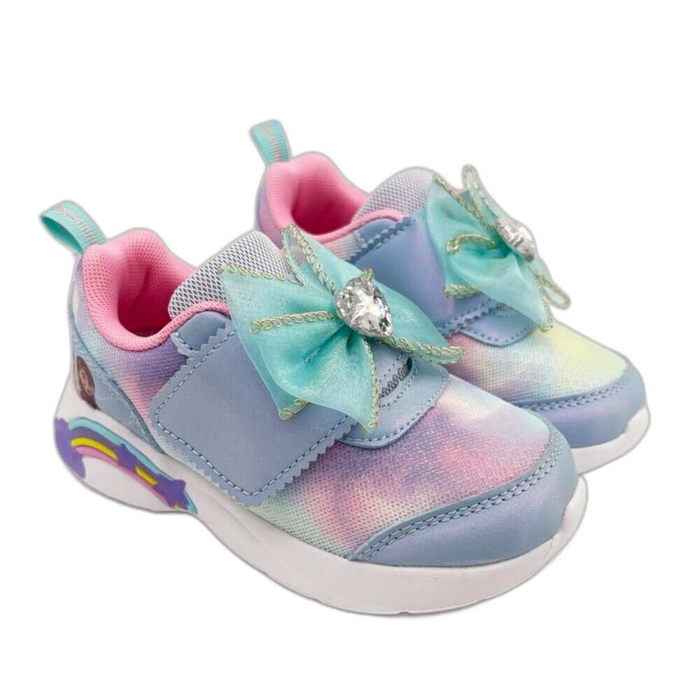 F184-冰雪奇緣蝴蝶結電燈鞋