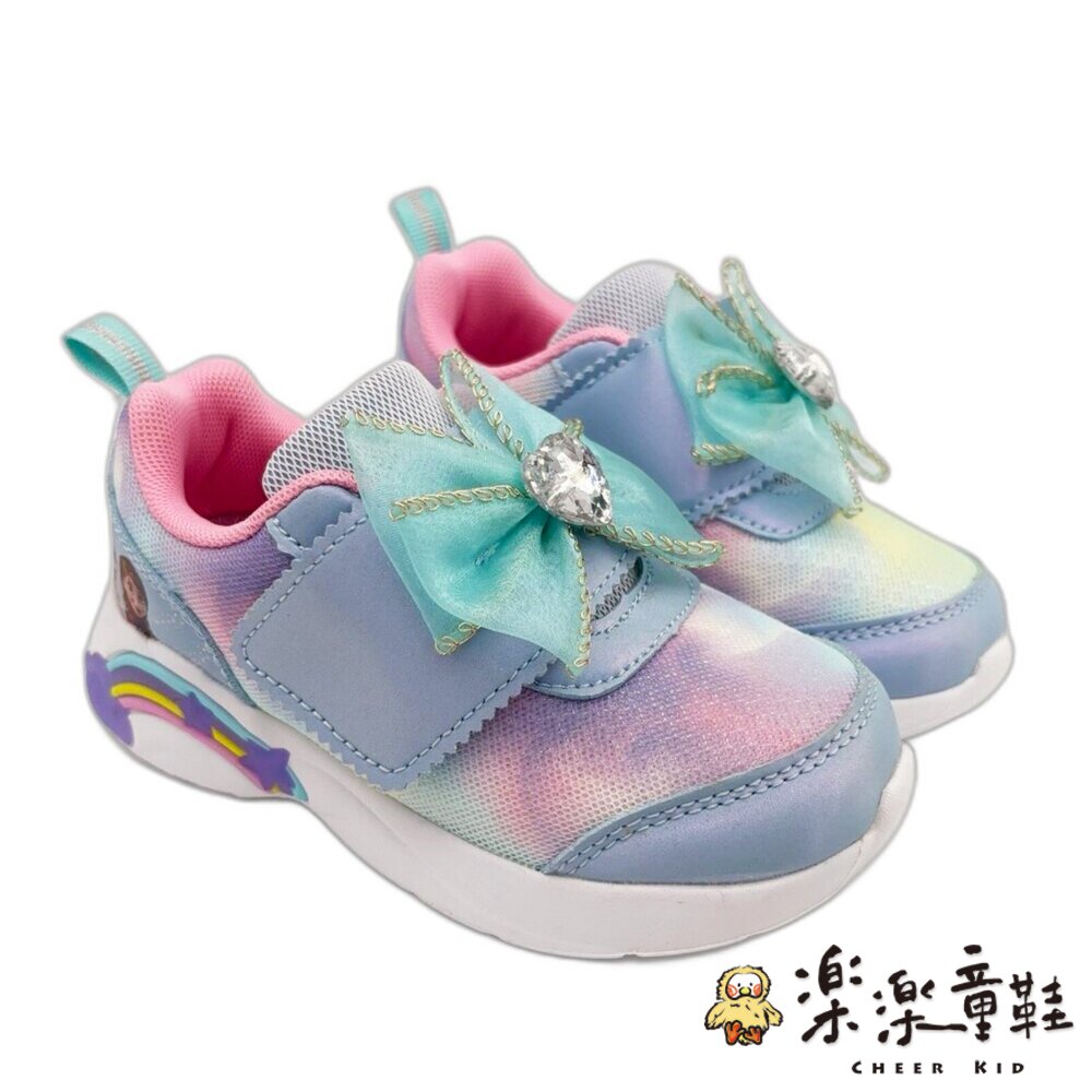 F184-冰雪奇緣蝴蝶結電燈鞋