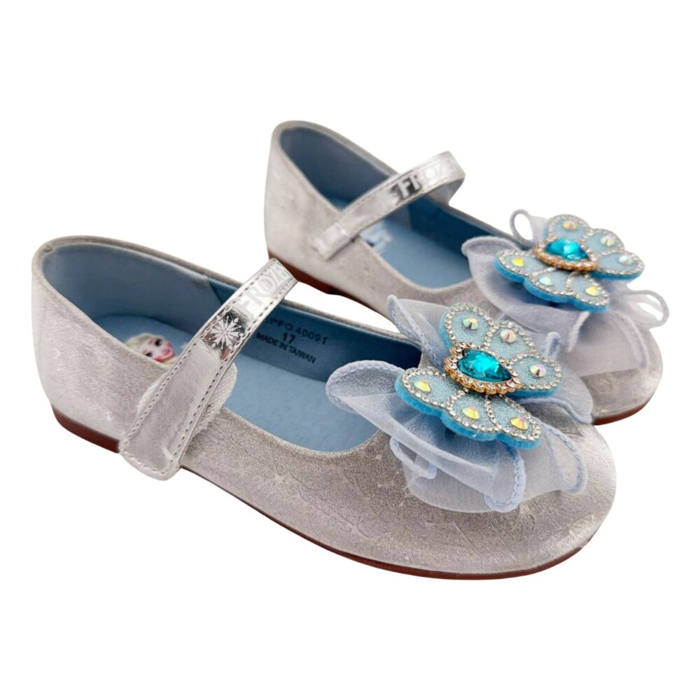 F194-3-台灣製冰雪奇緣閃閃公主鞋