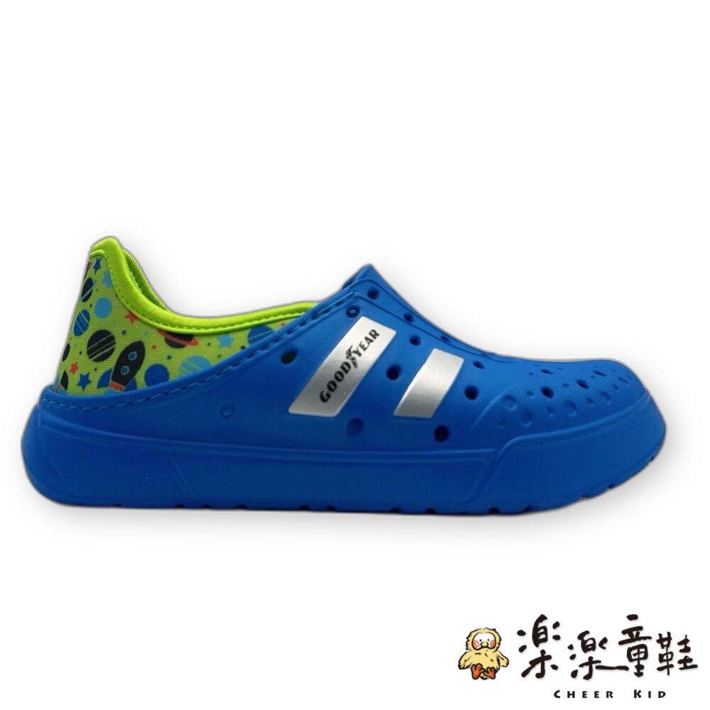 固特異男童透氣洞洞鞋-圖片-2