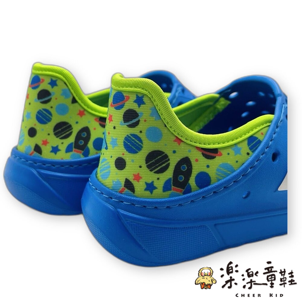【零碼出清不退不換】 固特異男童透氣洞洞鞋-圖片-4