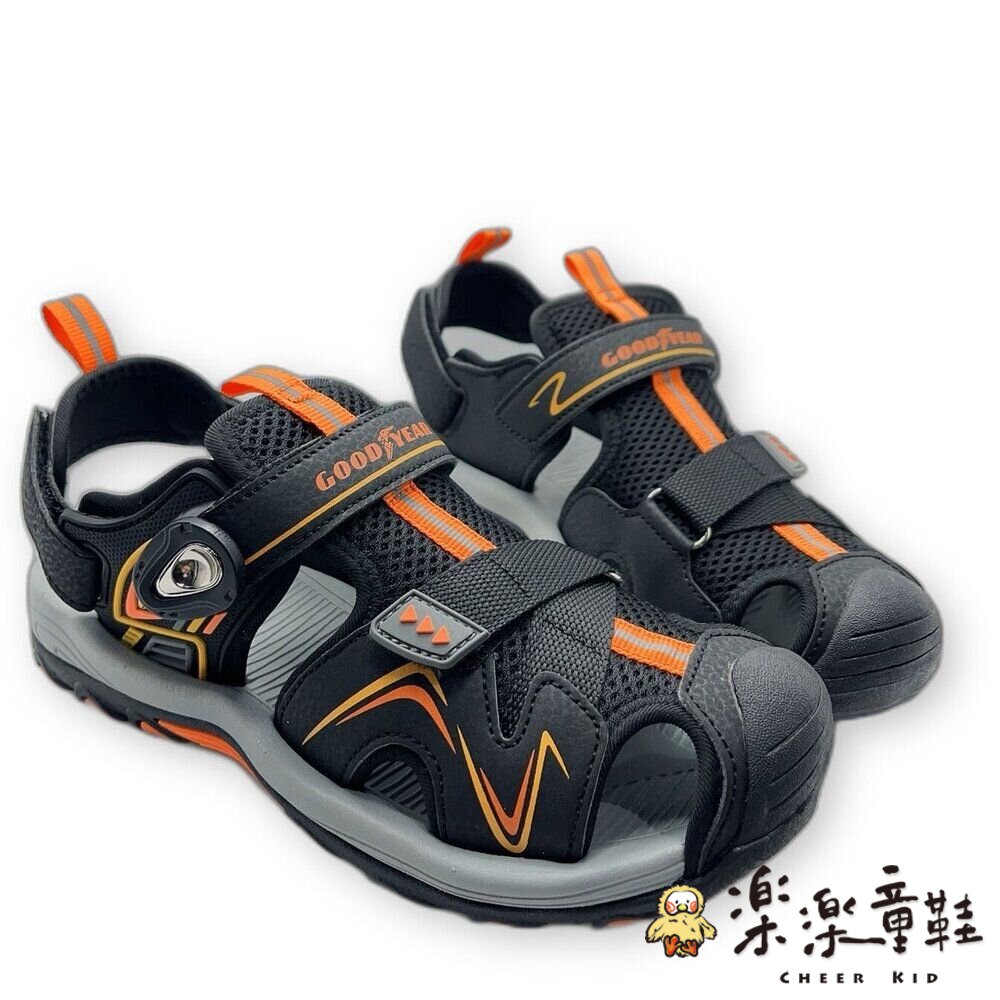 【斷碼出清不退不換】固特異涼鞋-兩色可選-圖片-3