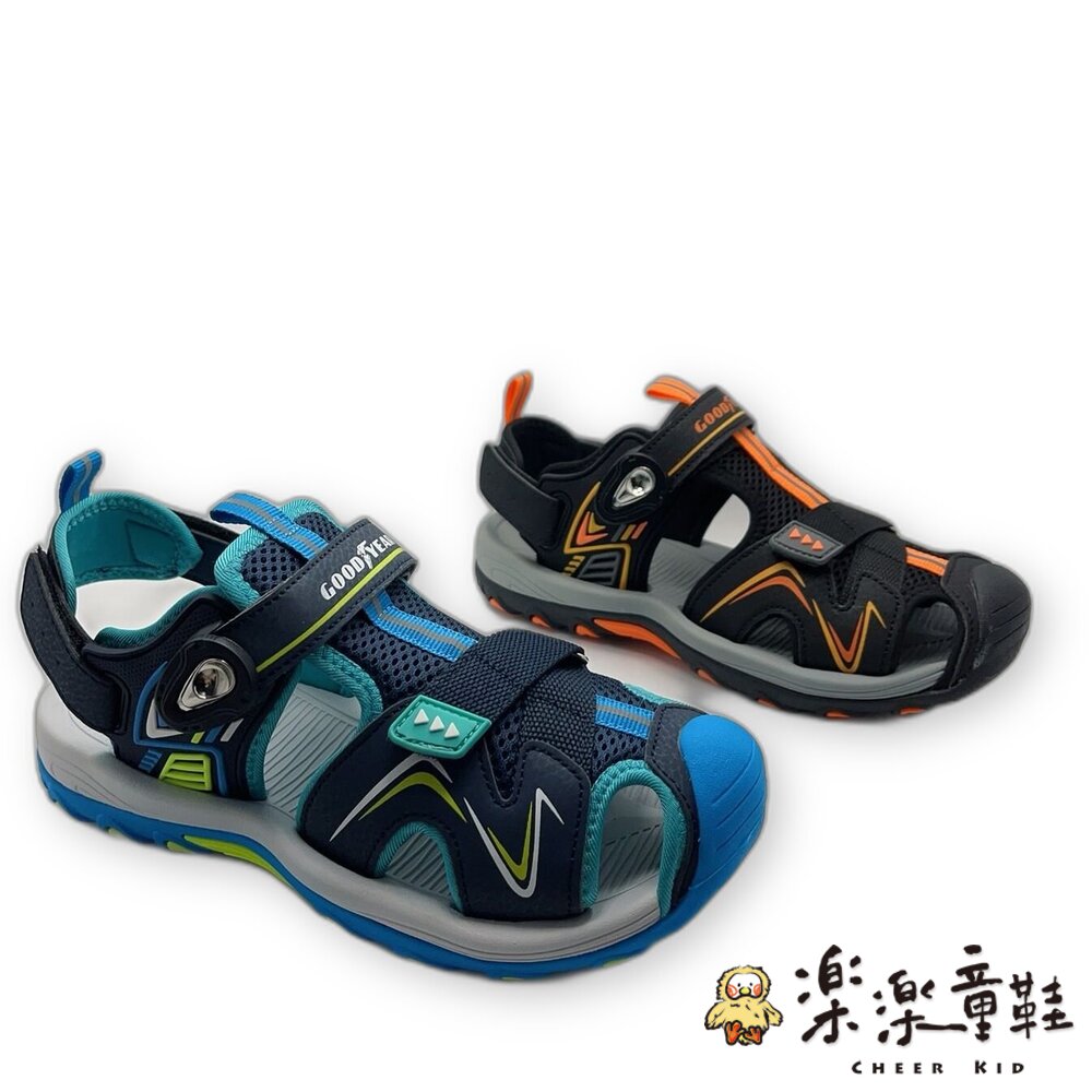 【斷碼出清不退不換】固特異涼鞋-兩色可選-圖片-4