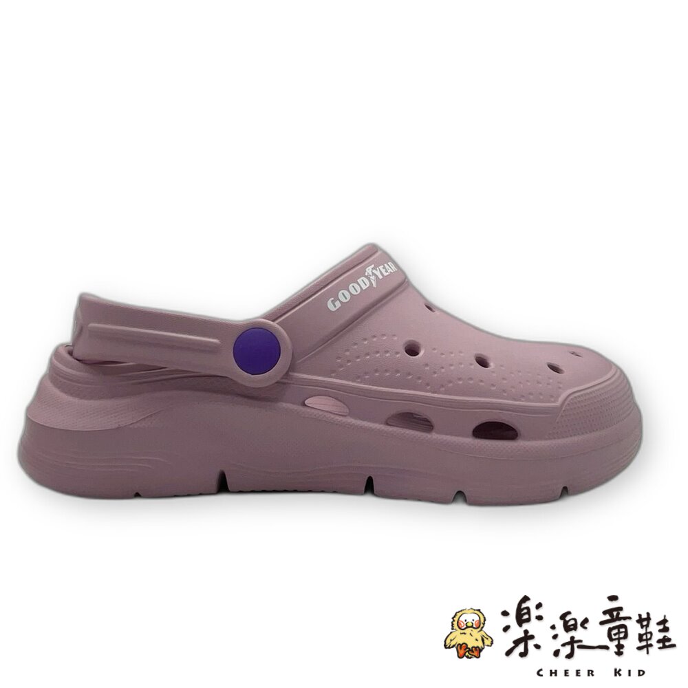 【零碼出清不退不換】固特異輕便透氣洞洞鞋-圖片-1