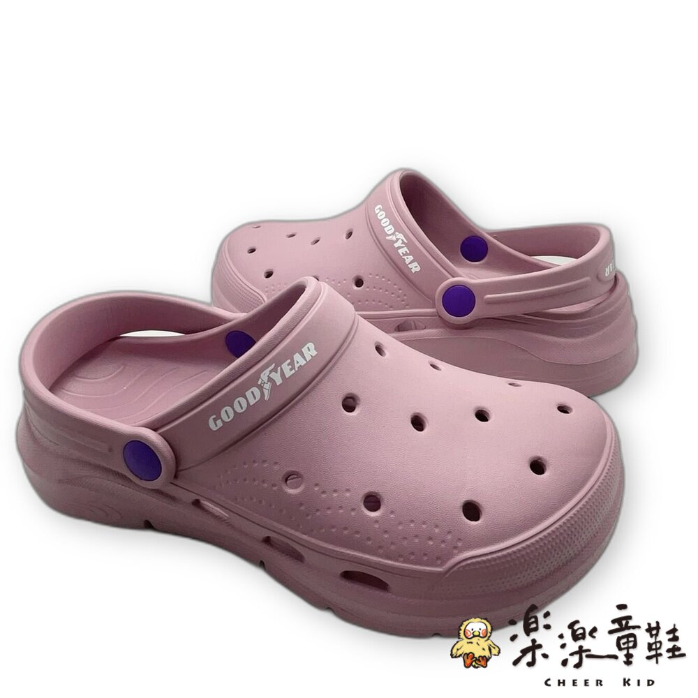 【零碼出清不退不換】固特異輕便透氣洞洞鞋-圖片-4