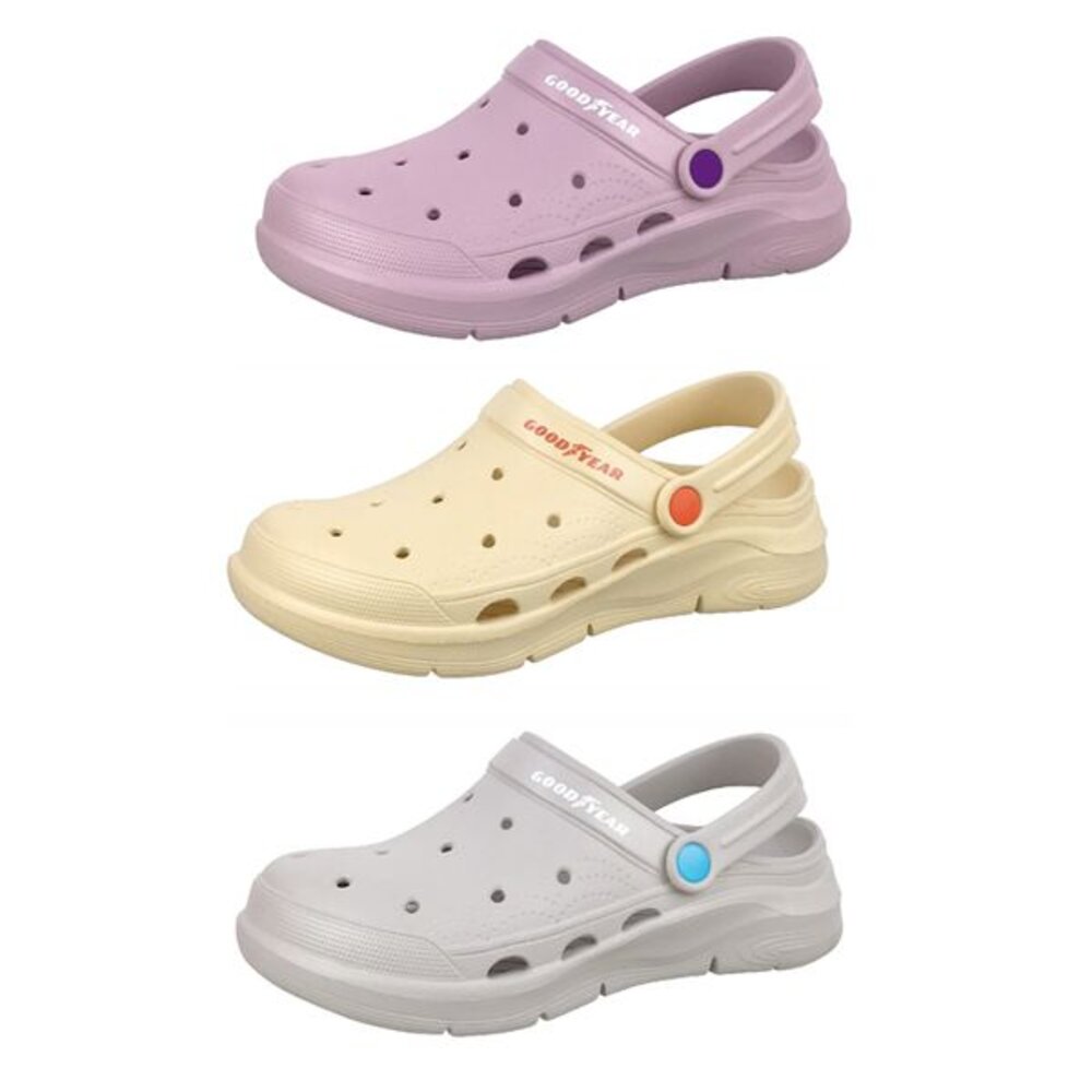 G069-固特異洞洞鞋-三色可選