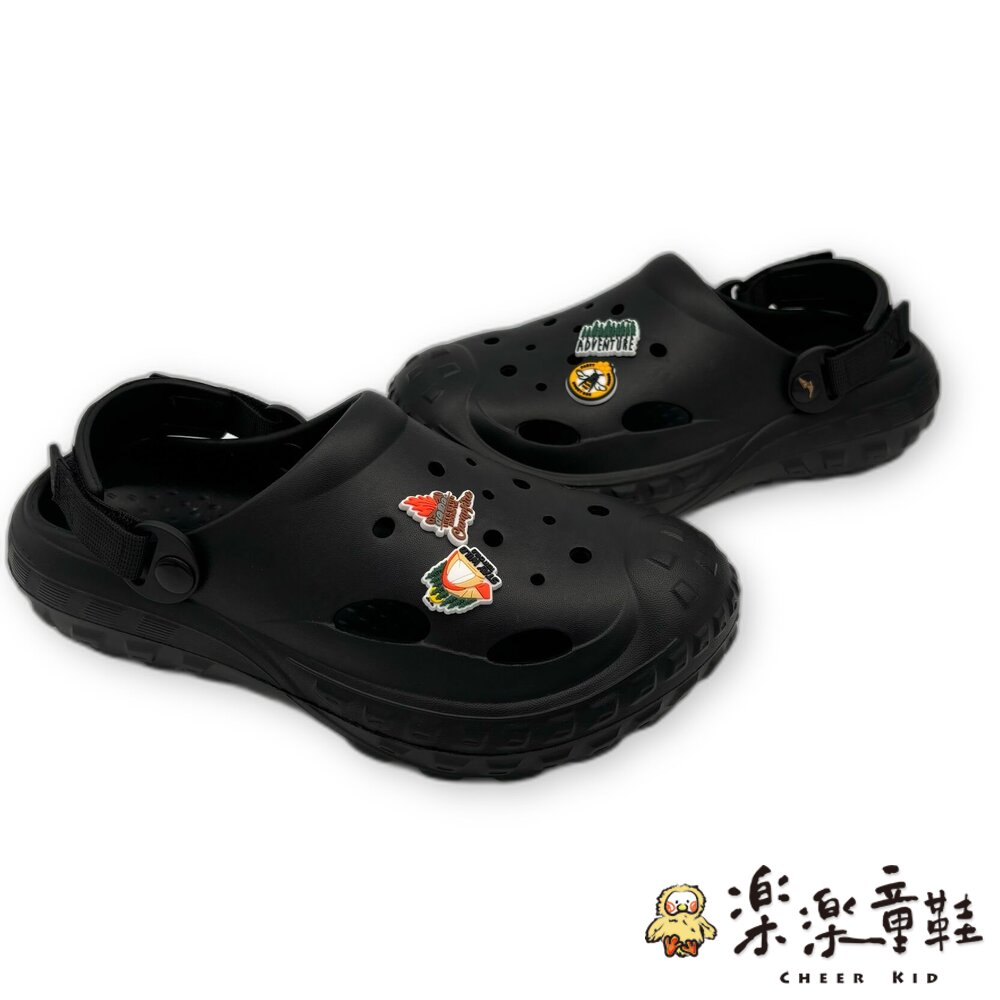 可愛輕量厚底洞洞鞋-圖片-4