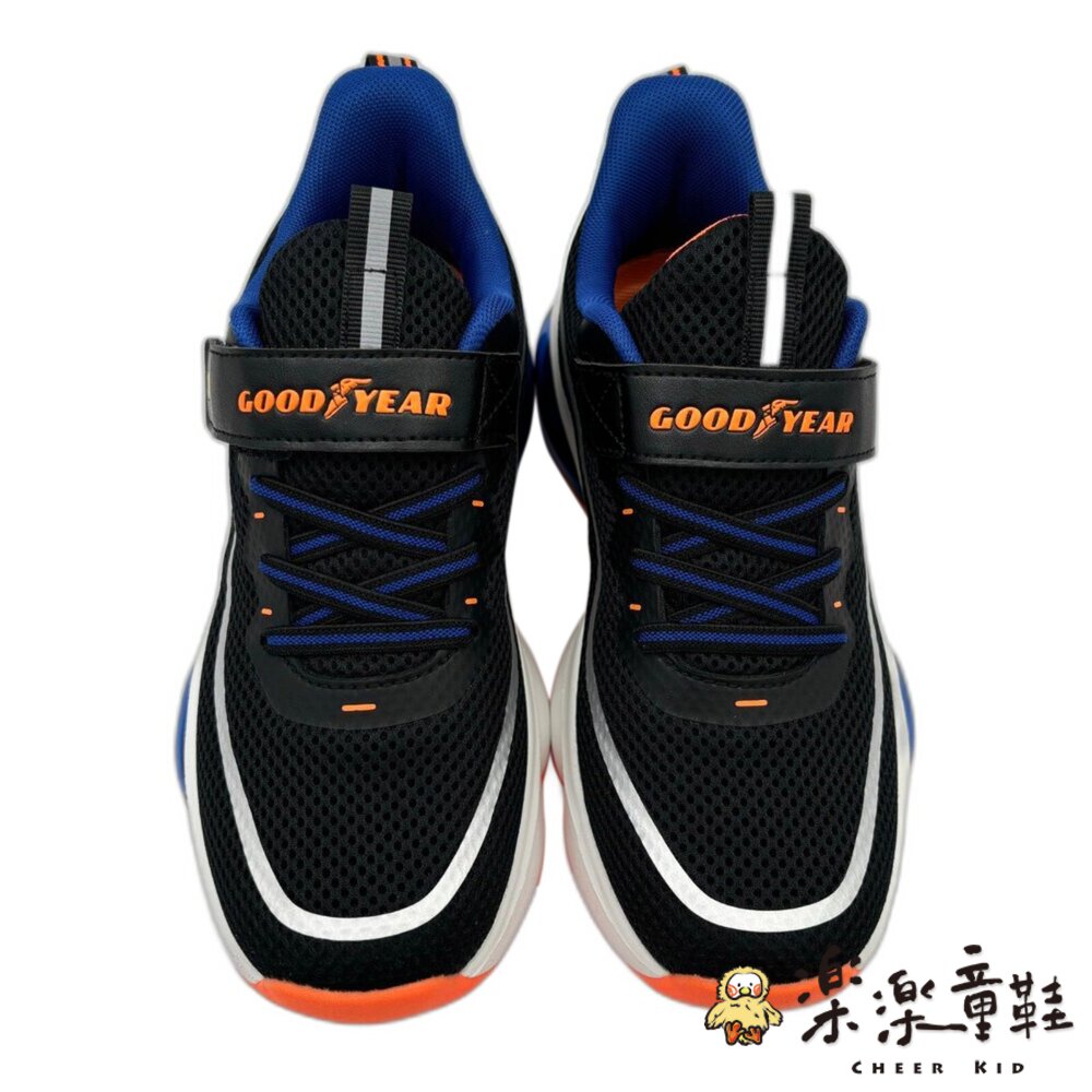 【斷碼出清不退不換】男大童魔鬼氈氣墊鞋-圖片-1