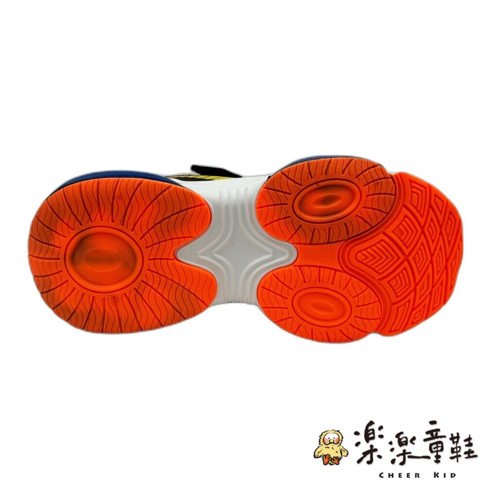 【斷碼出清不退不換】男大童魔鬼氈氣墊鞋-圖片-3