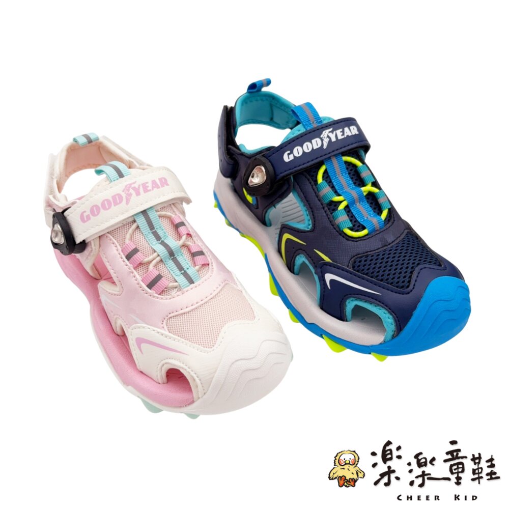 固特異GOODYEAR護趾涼鞋 多色可選-圖片-1