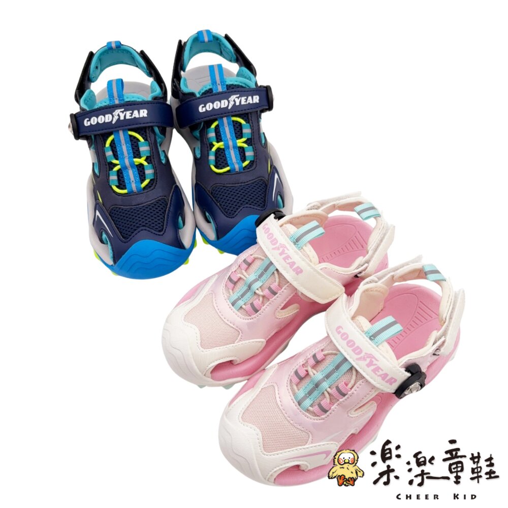 固特異GOODYEAR護趾涼鞋 多色可選-圖片-5