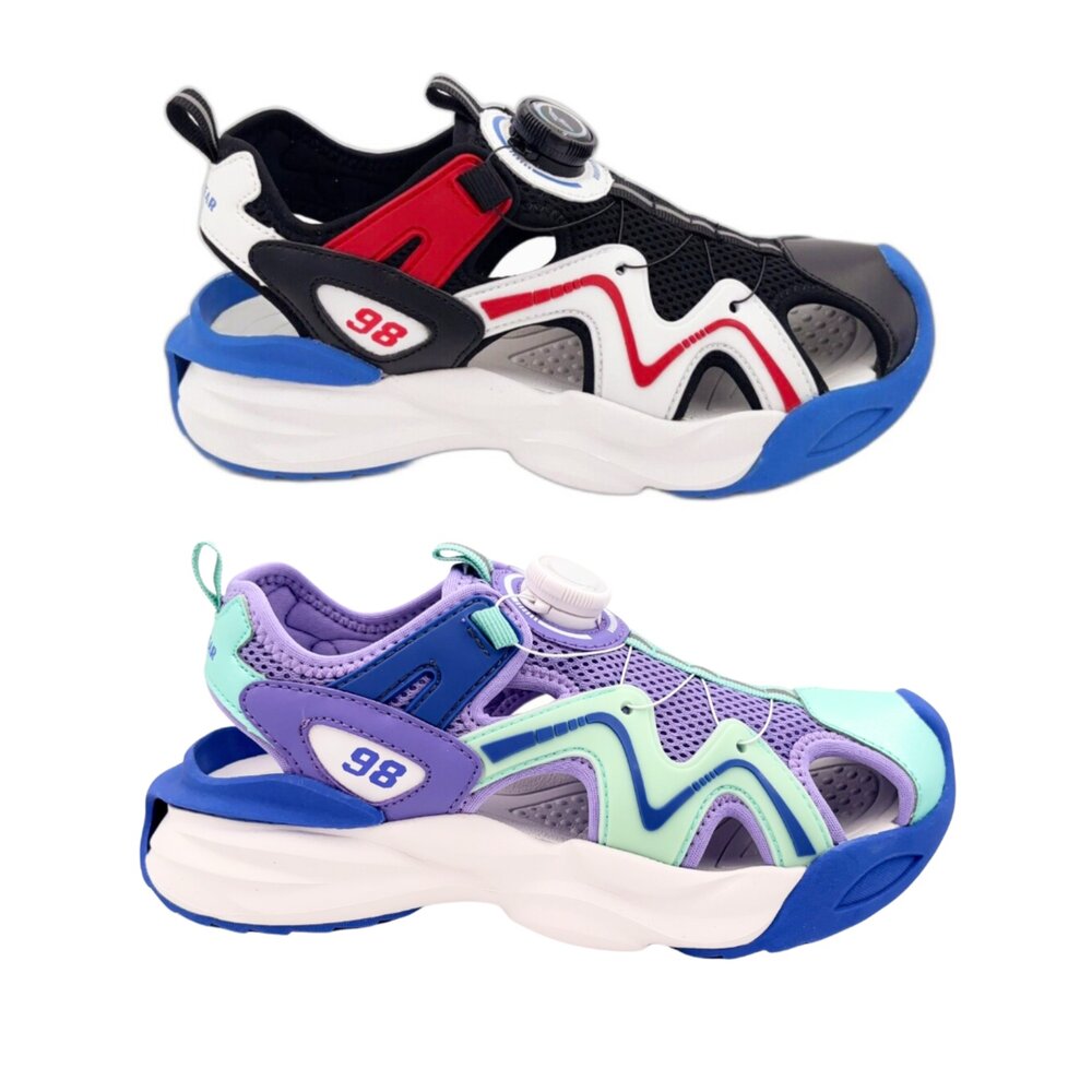 G077-固特異旋轉扣護趾涼鞋 多色可選