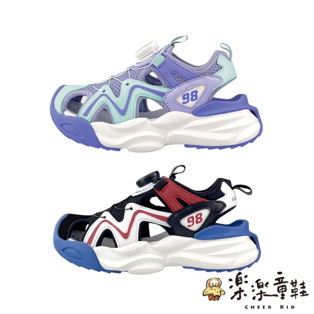 G077-固特異旋轉扣護趾涼鞋 多色可選