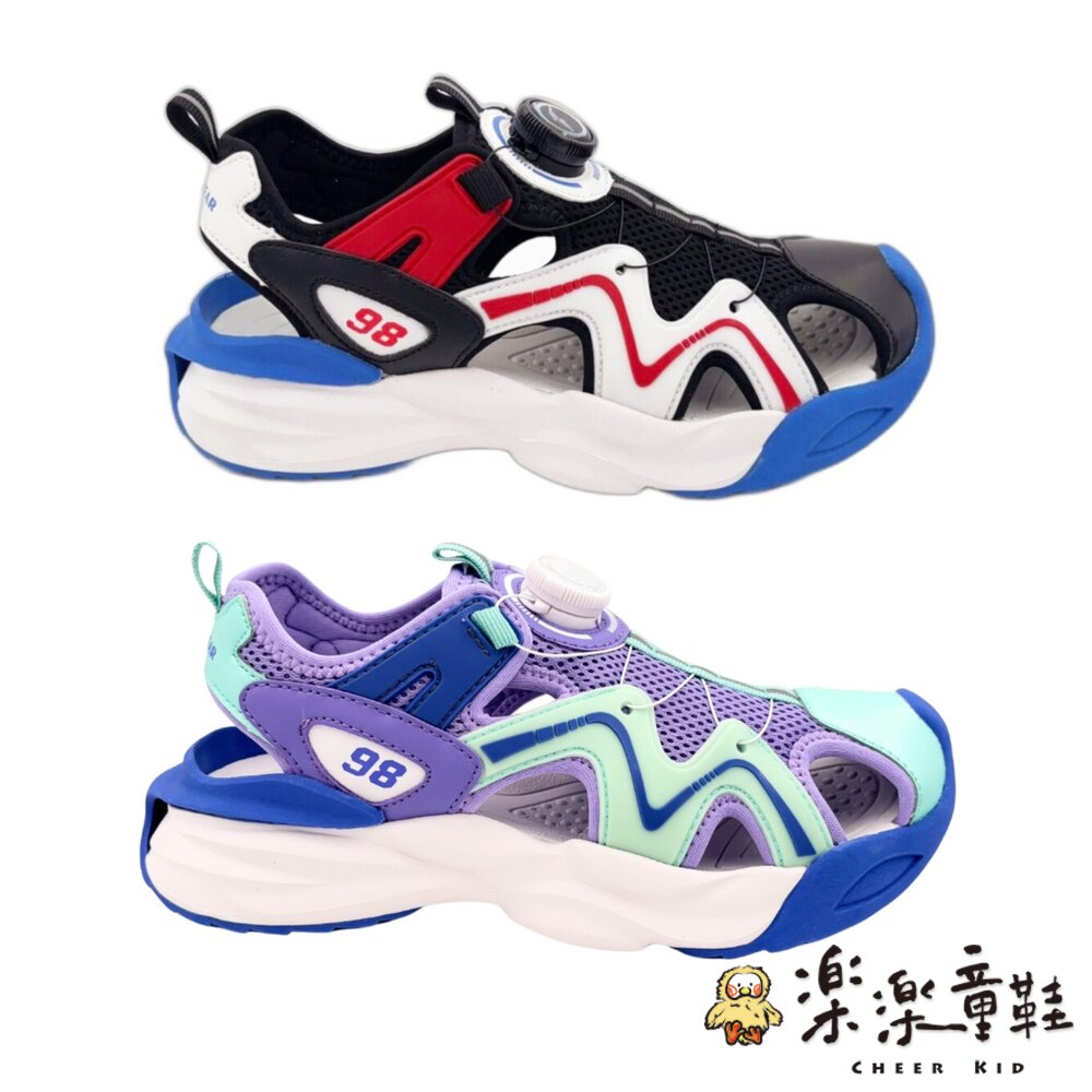 G077-固特異旋轉扣護趾涼鞋 多色可選