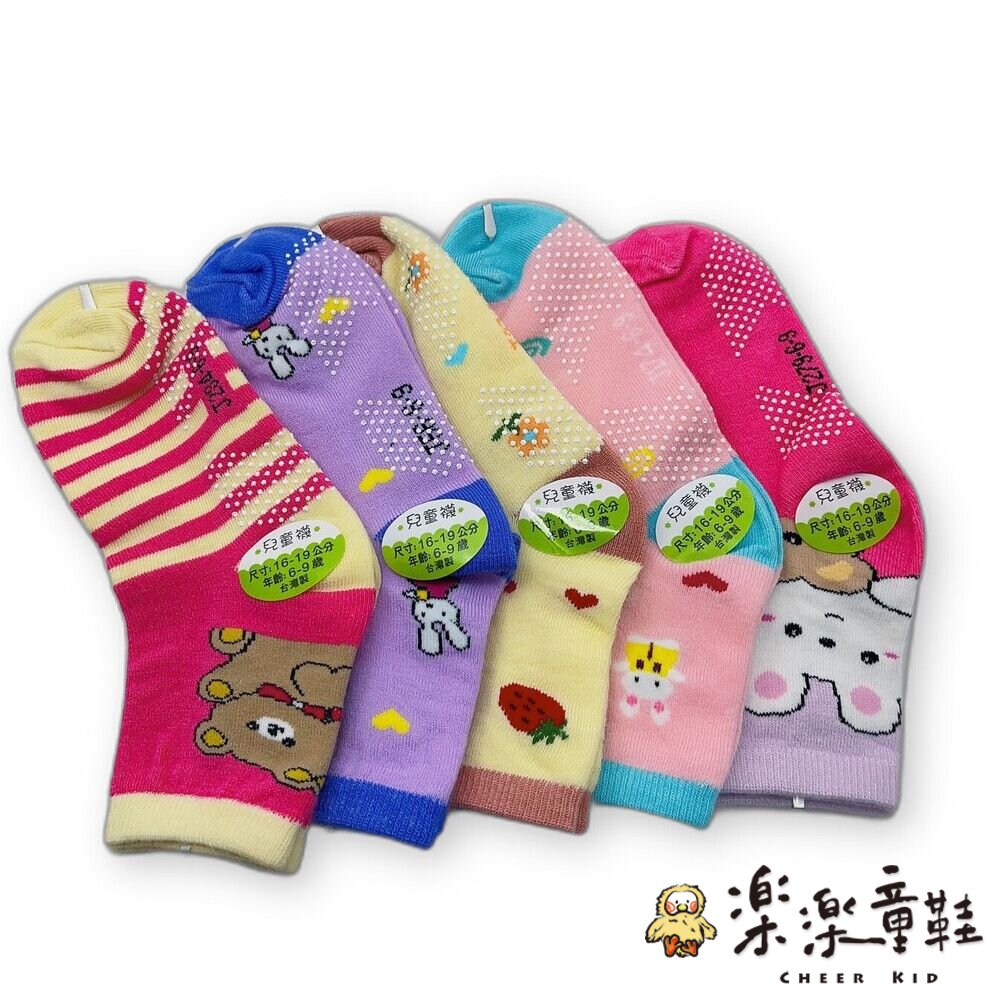 MIT防滑兒童襪-單雙入-圖片-2