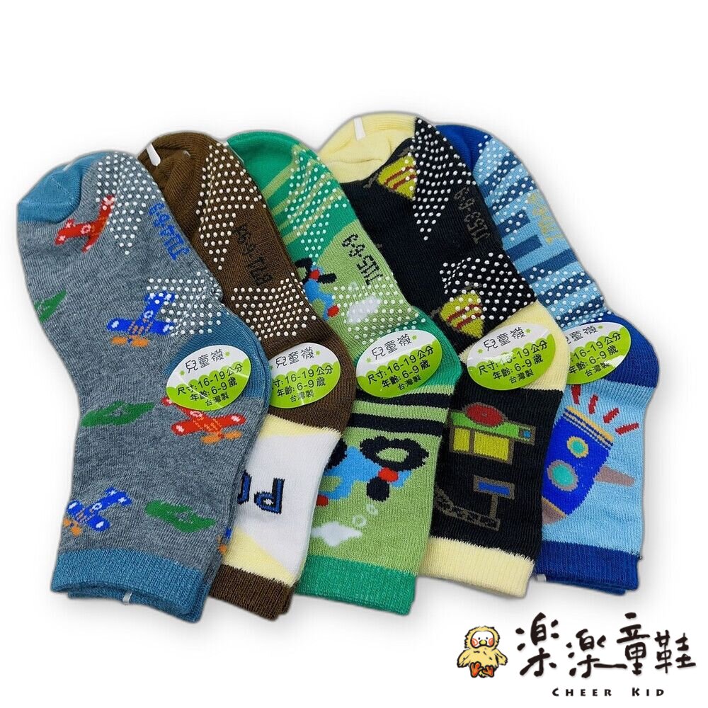 MIT防滑兒童襪-單雙入-圖片-3
