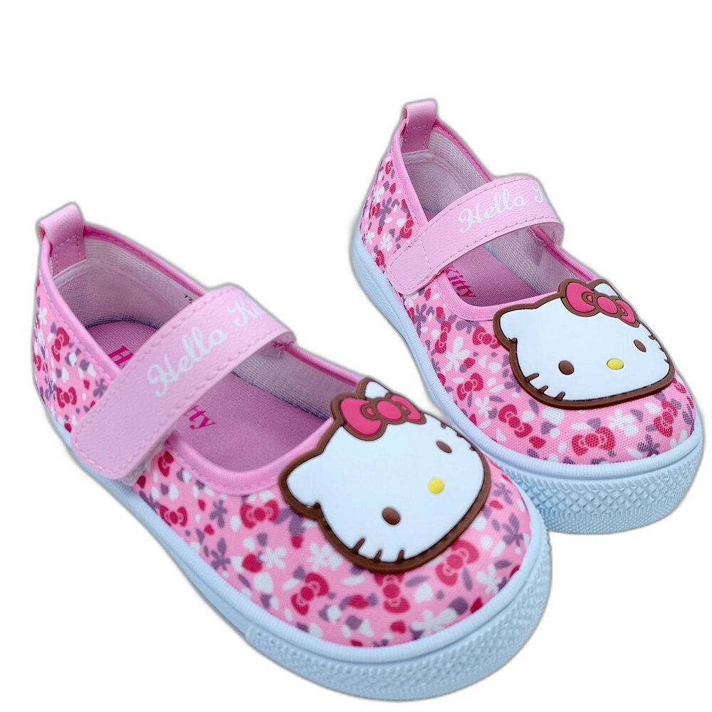 K022-1-台灣製Hello Kitty休閒鞋-粉色