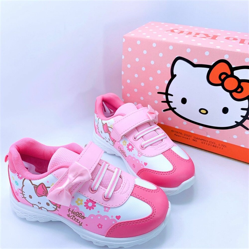 K023-1-台灣製三麗鷗人氣明星休閒鞋-Hello Kitty