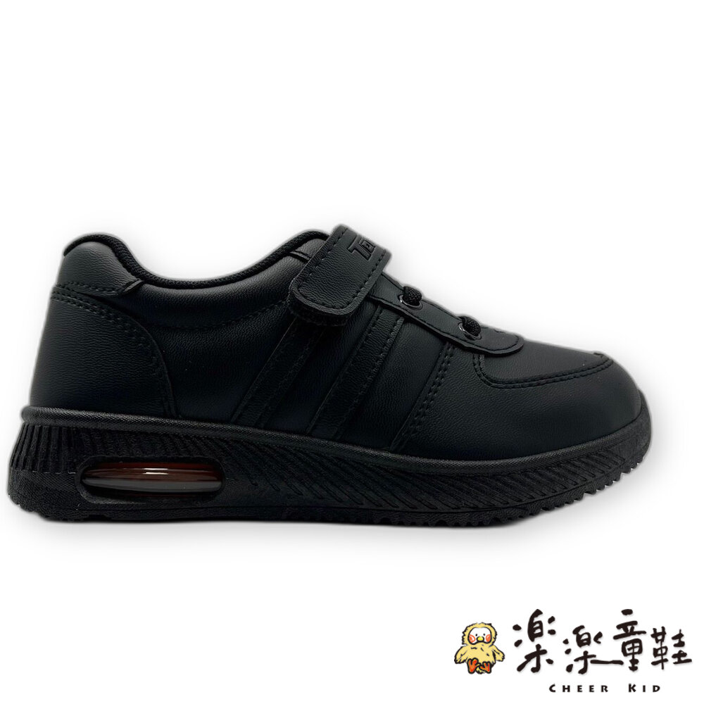 【斷碼出清不退不換】台灣製氣墊運動休閒鞋-黑色-圖片-1