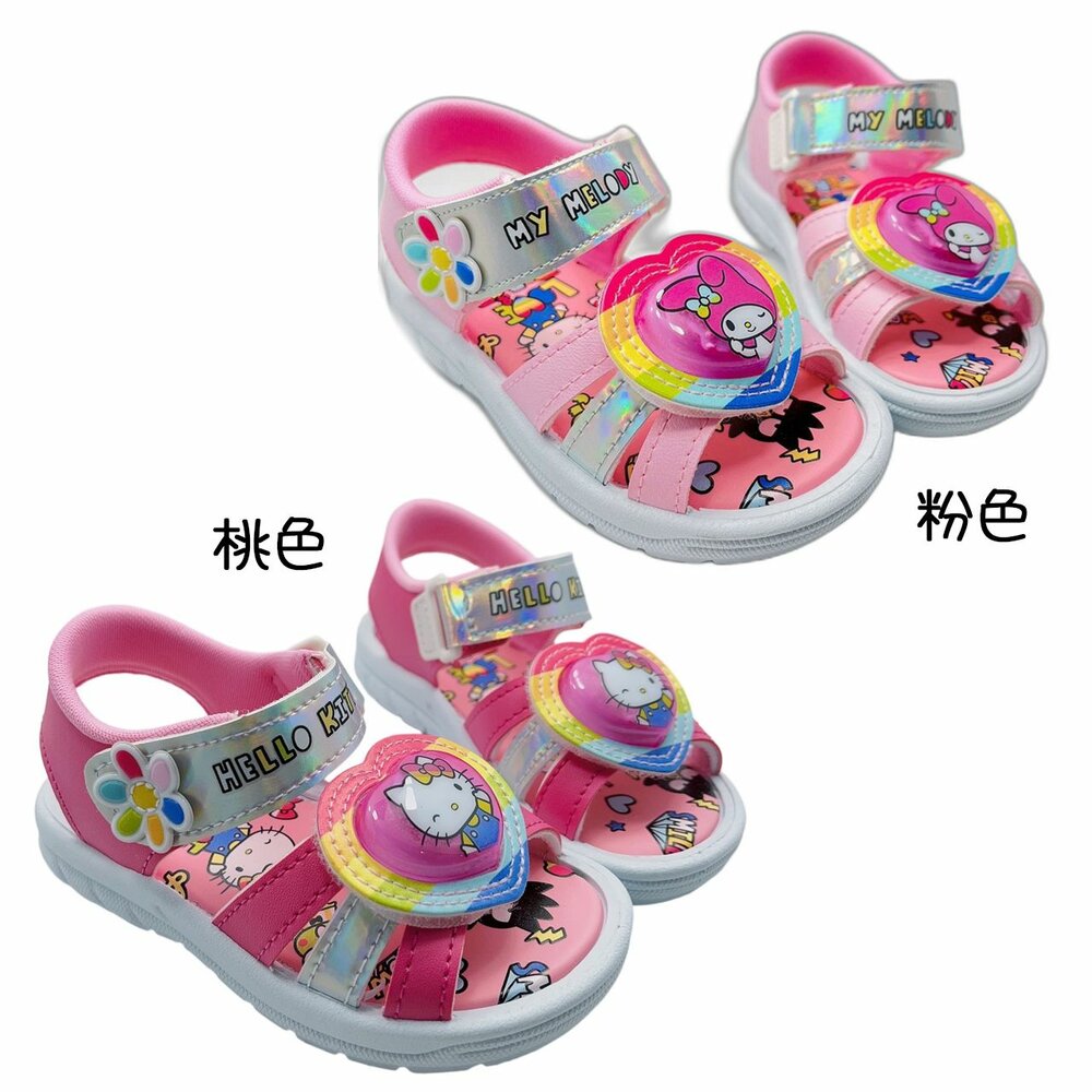 K042-台灣製三麗鷗明星電燈涼鞋