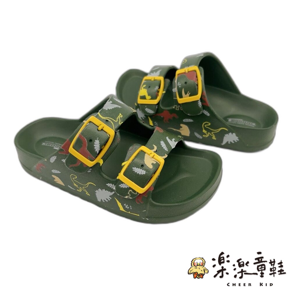 K060-1-【斷碼出清不退不換】台灣製輕量拖鞋-綠色