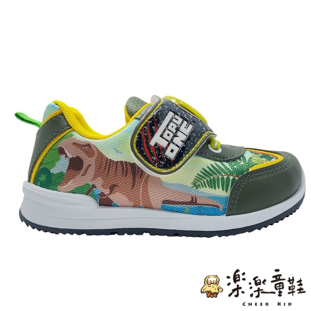 台灣製帥氣恐龍電燈鞋-共兩色可選-圖片-4