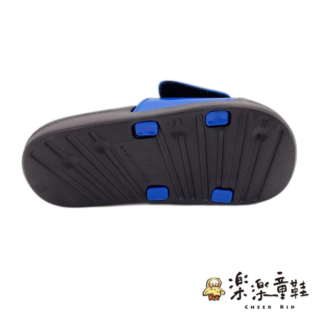 【限量特價!!】台灣製帥氣恐龍拖鞋-藍色-圖片-2