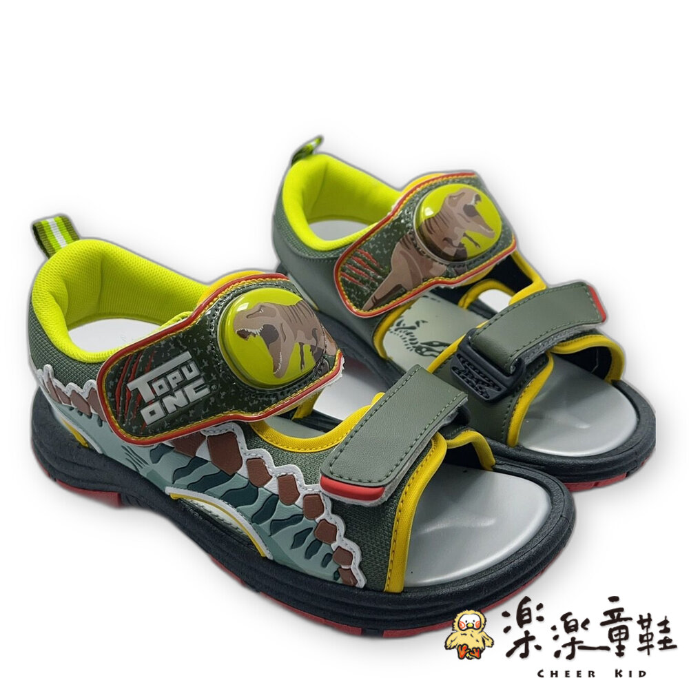 【限量特價】MIT恐龍電燈涼鞋 封面照片