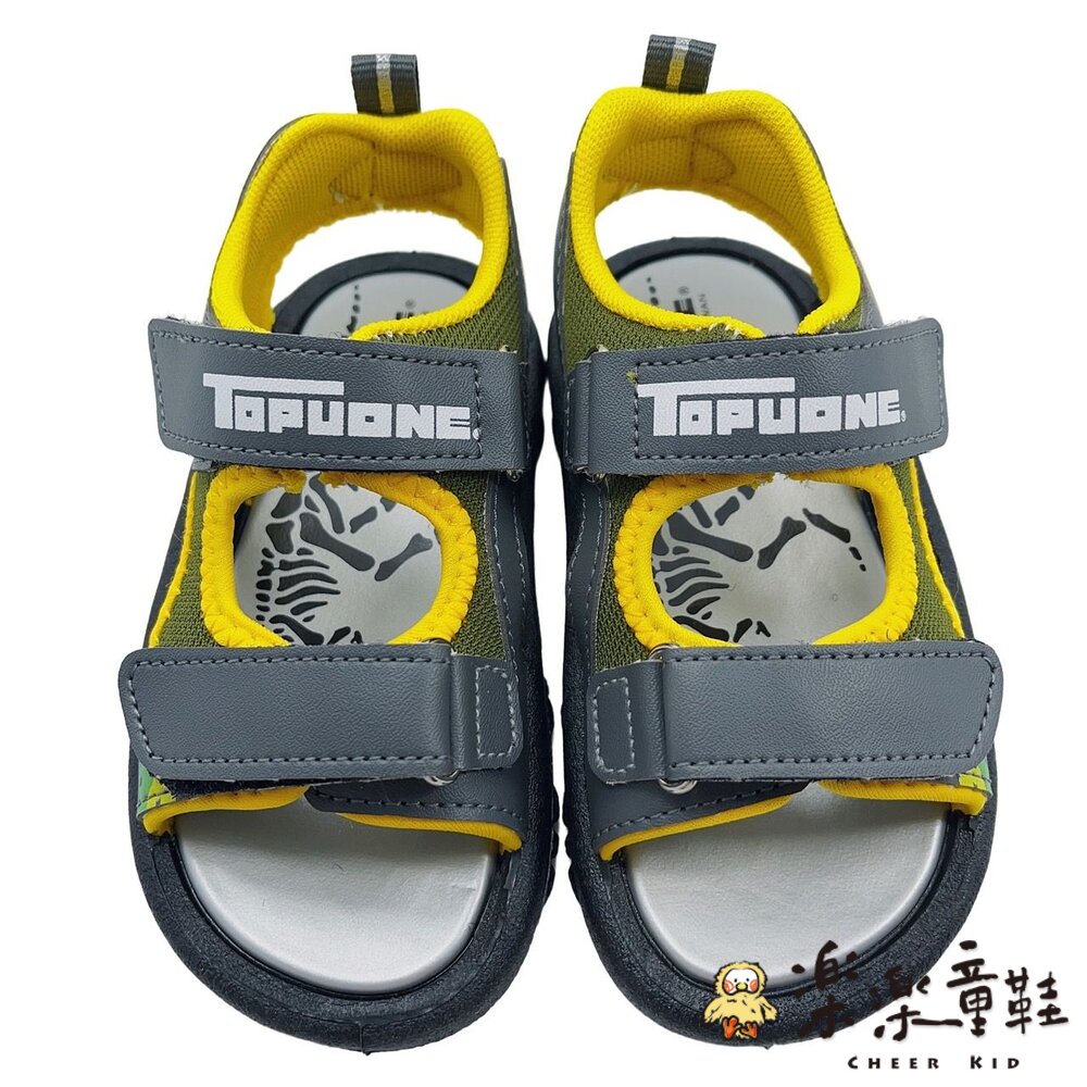 【斷碼出清不退不換】恐龍造型運動涼鞋-圖片-1