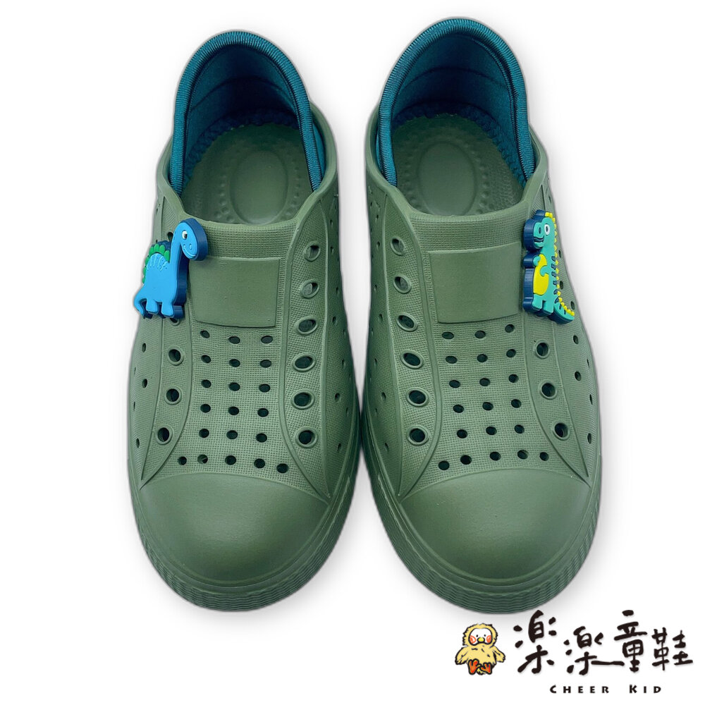 【限量特價】恐龍扣飾洞洞鞋