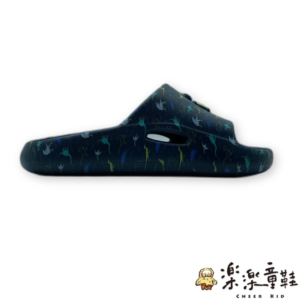 可愛恐龍圖案防滑拖鞋-圖片-3