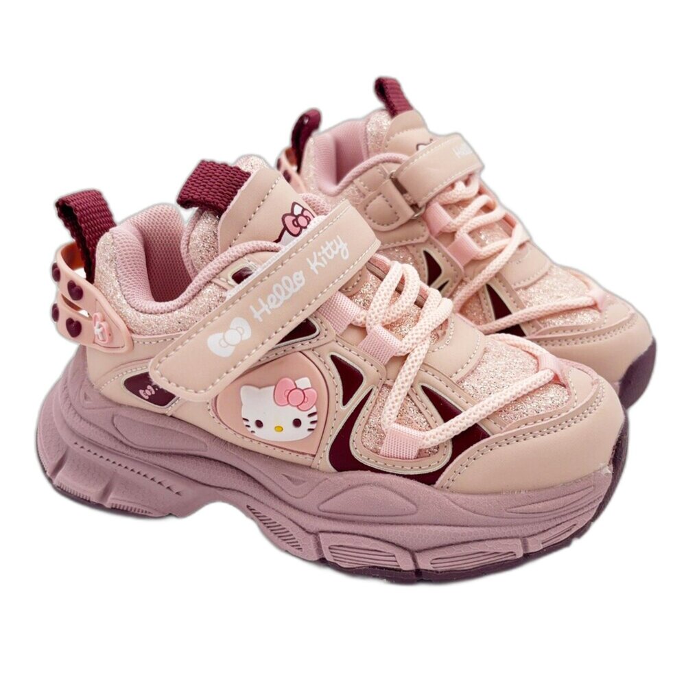 K130-限量特價!! 三麗鷗輕量兒童增高老爹鞋