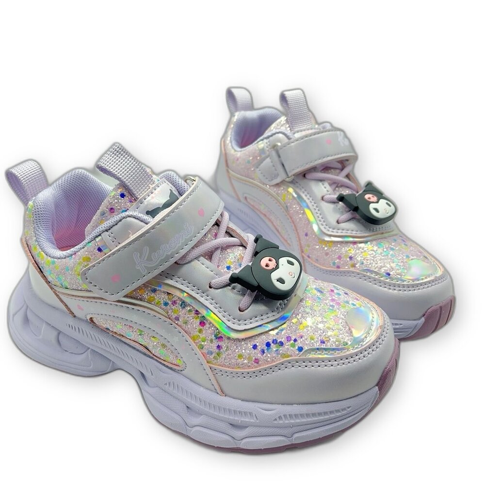 K136-【斷碼出清不退不換】庫洛米輕量增高老爹鞋