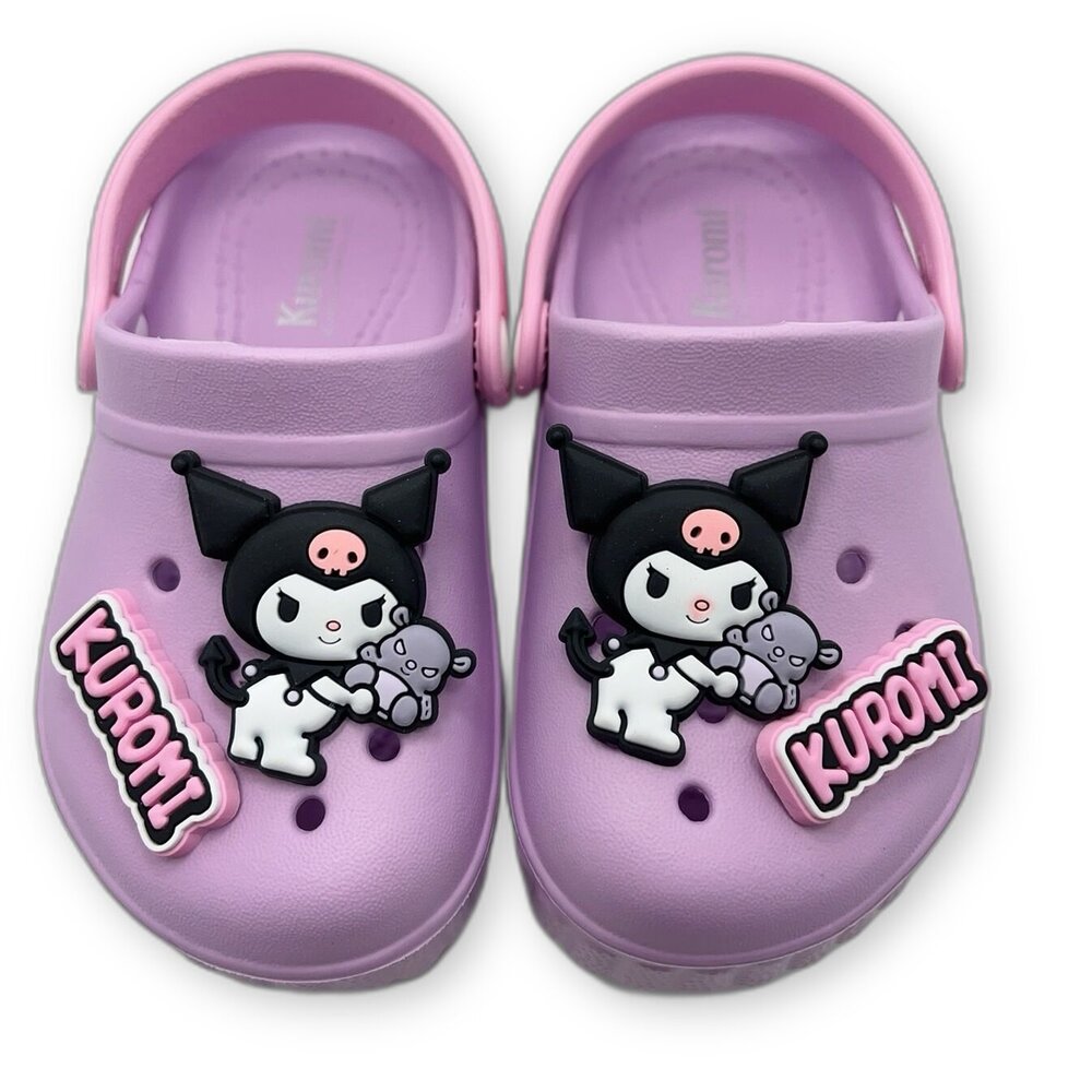 K137-【斷碼出清不退不換】台灣製酷洛米洞洞鞋