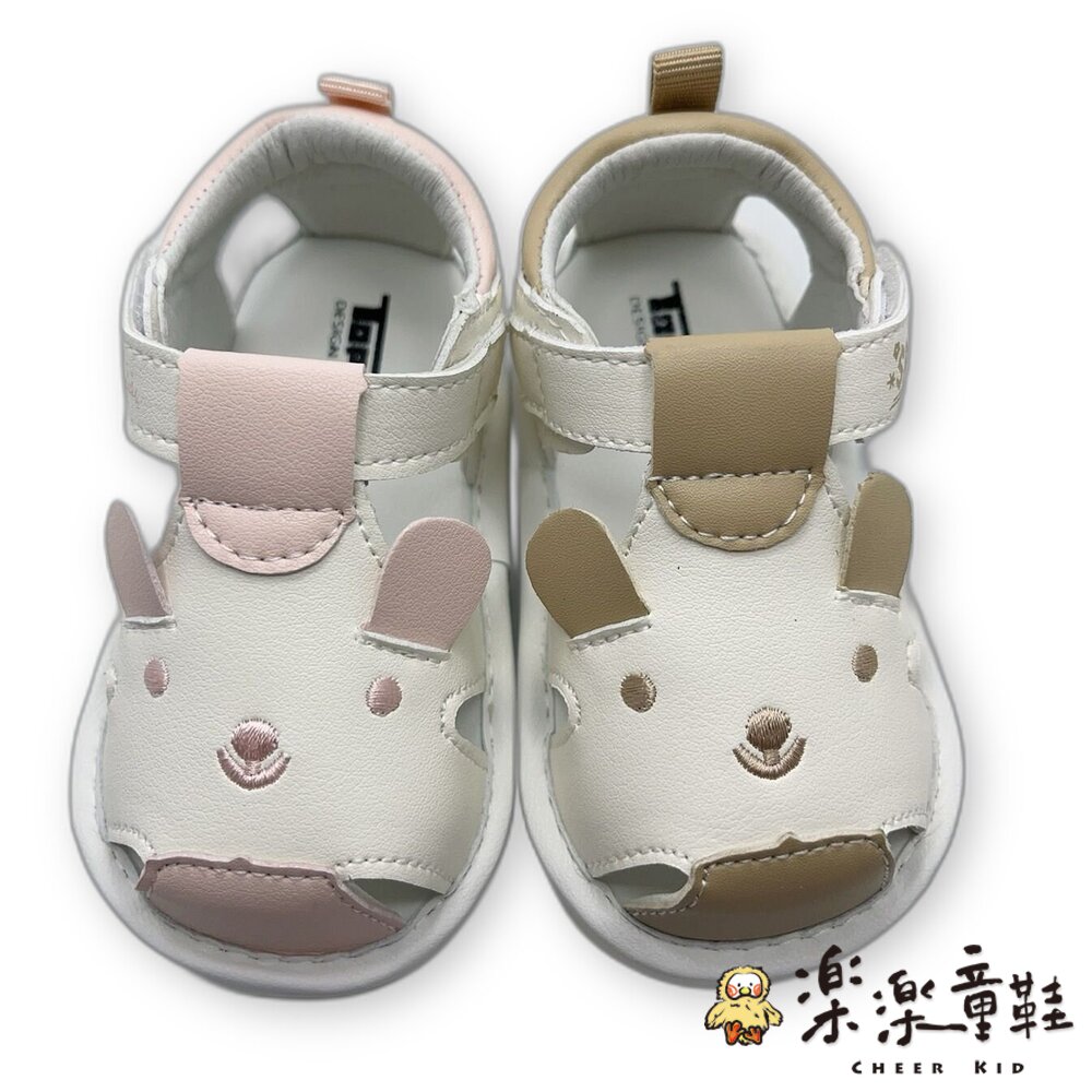 【斷碼出清不退不換】可愛小熊嗶嗶涼鞋-圖片-1