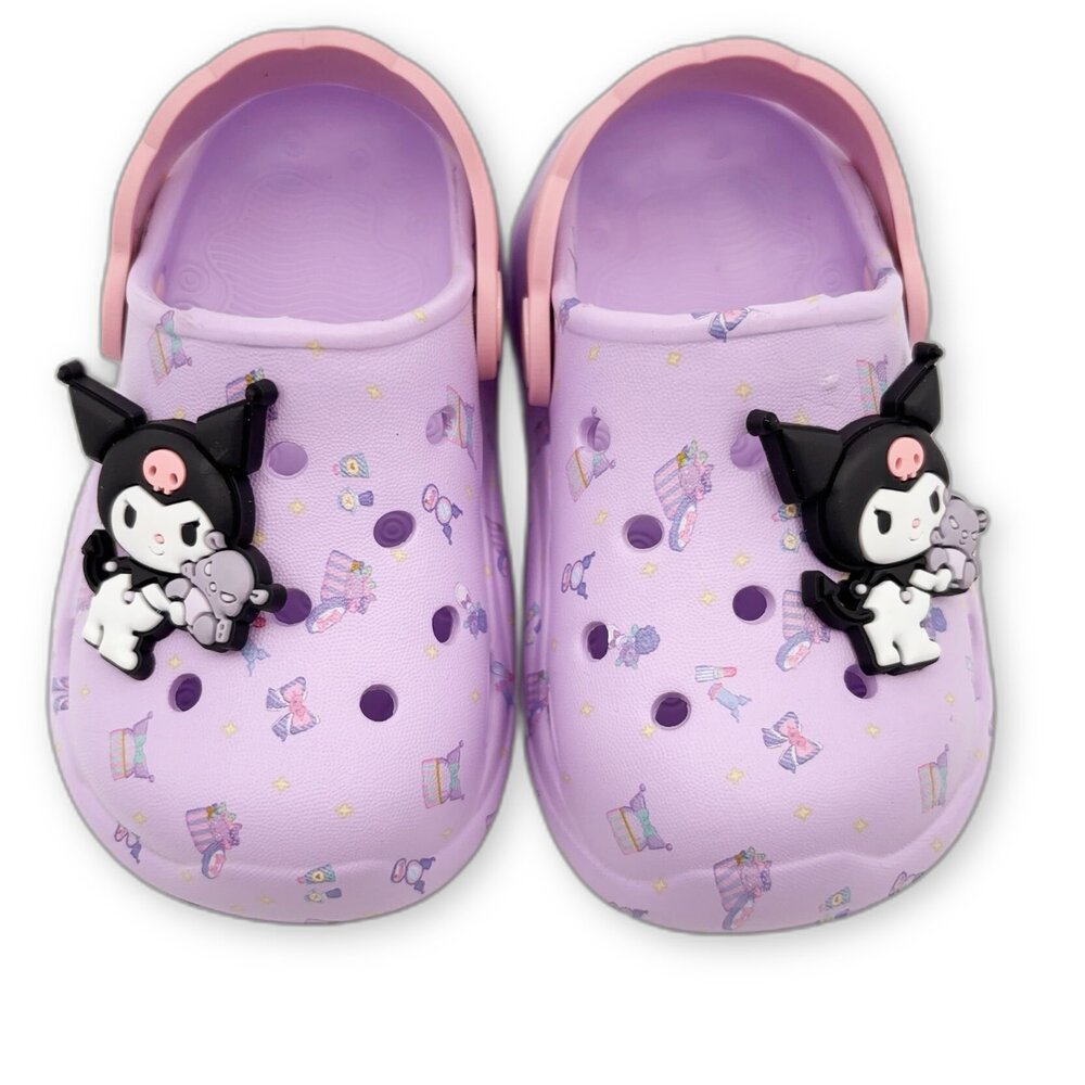 K142-【斷碼出清不退不換】 庫洛米輕量洞洞鞋