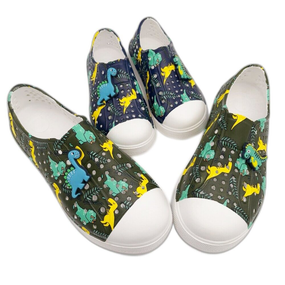 K143-恐龍洞洞鞋-兩色可選