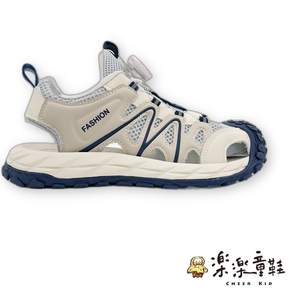 旋轉扣透氣護趾涼鞋-圖片-2