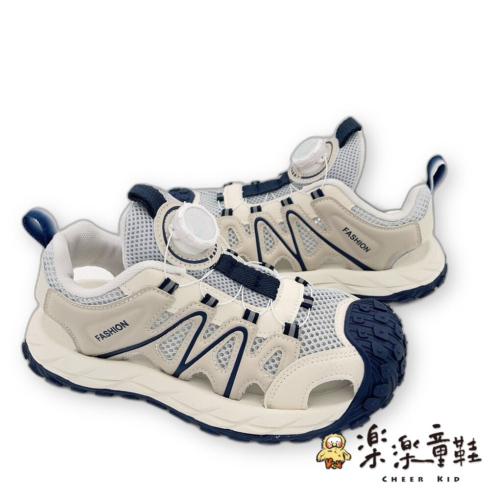 旋轉扣透氣護趾涼鞋-圖片-4