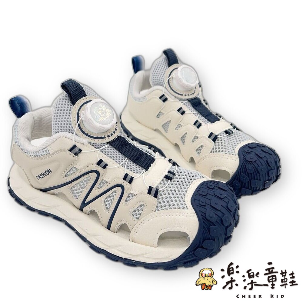 旋轉扣透氣護趾涼鞋 封面照片