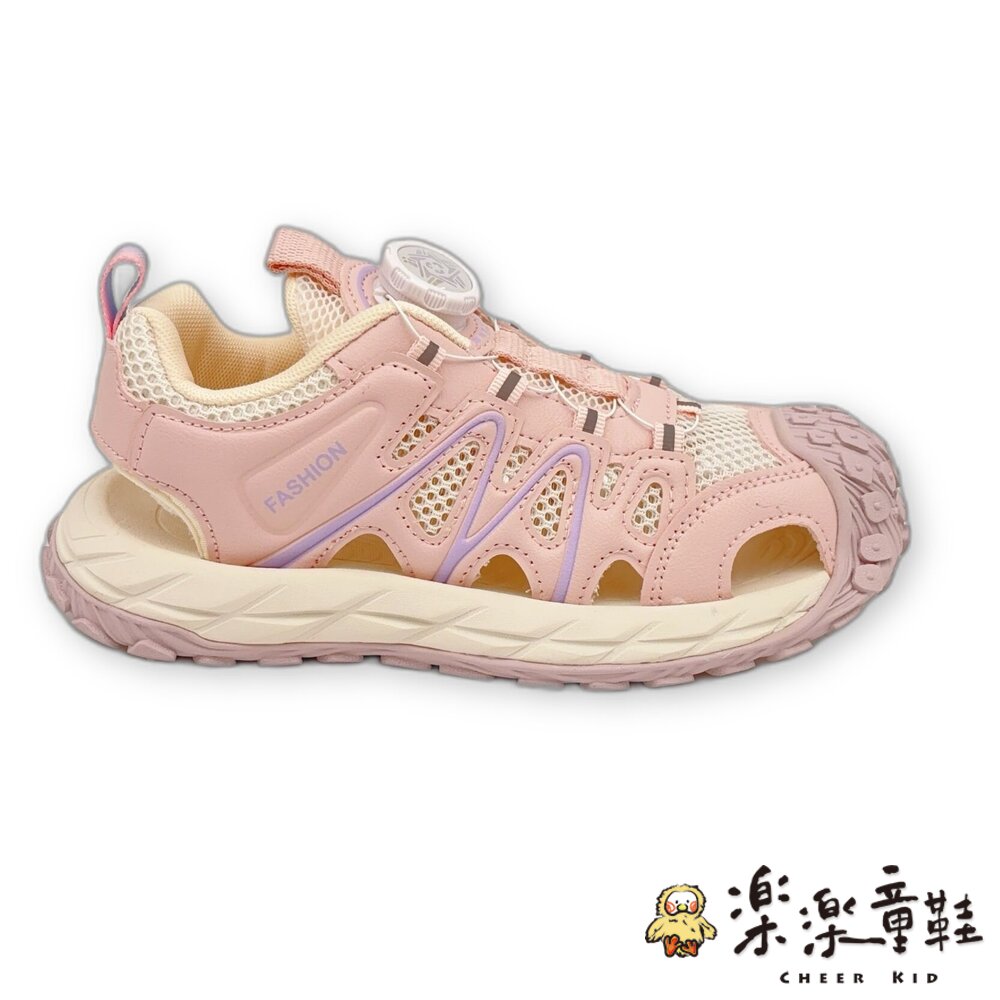 女大童旋轉扣涼鞋-圖片-2