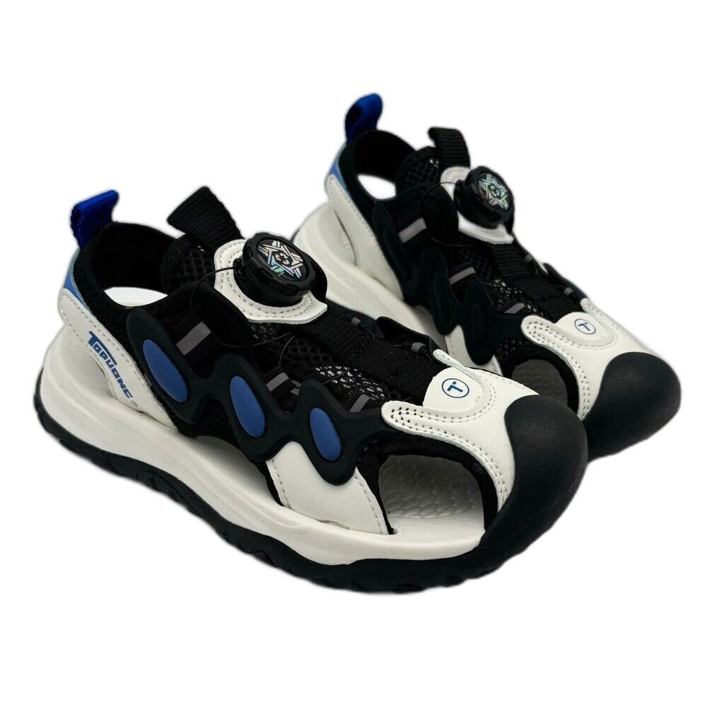 K145-2-男大童旋轉扣設計涼鞋