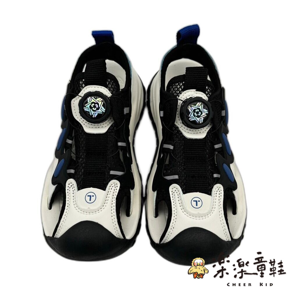 男大童旋轉扣設計涼鞋-圖片-1