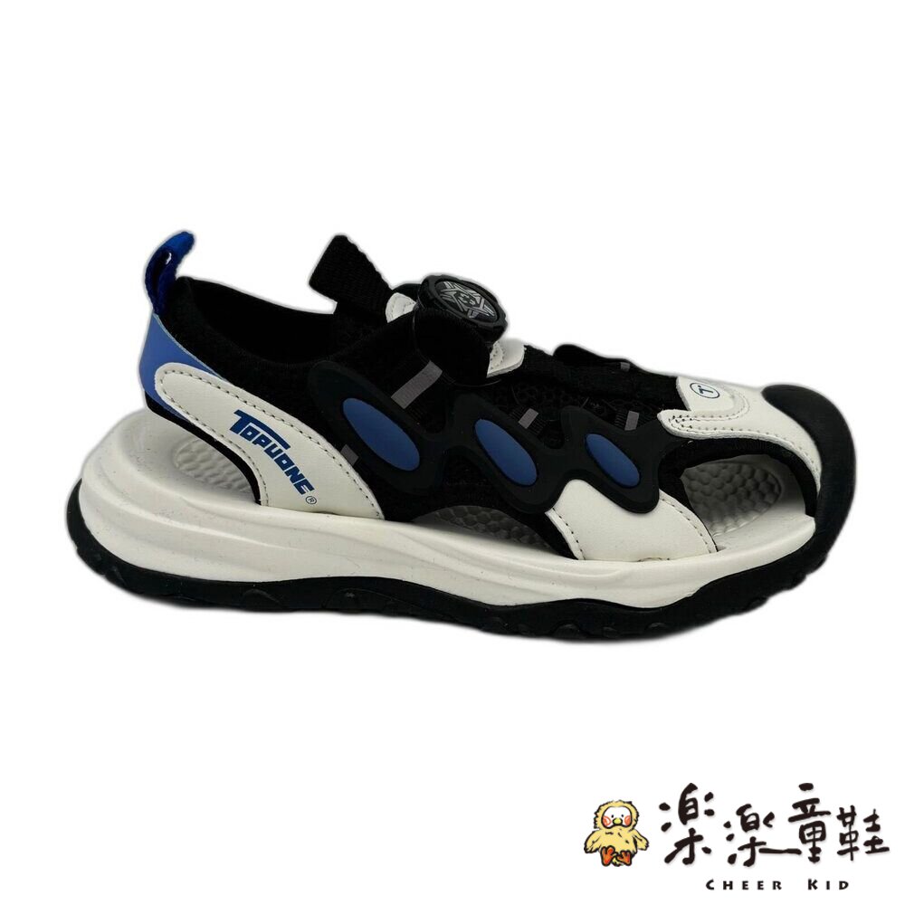 男大童旋轉扣設計涼鞋-圖片-2