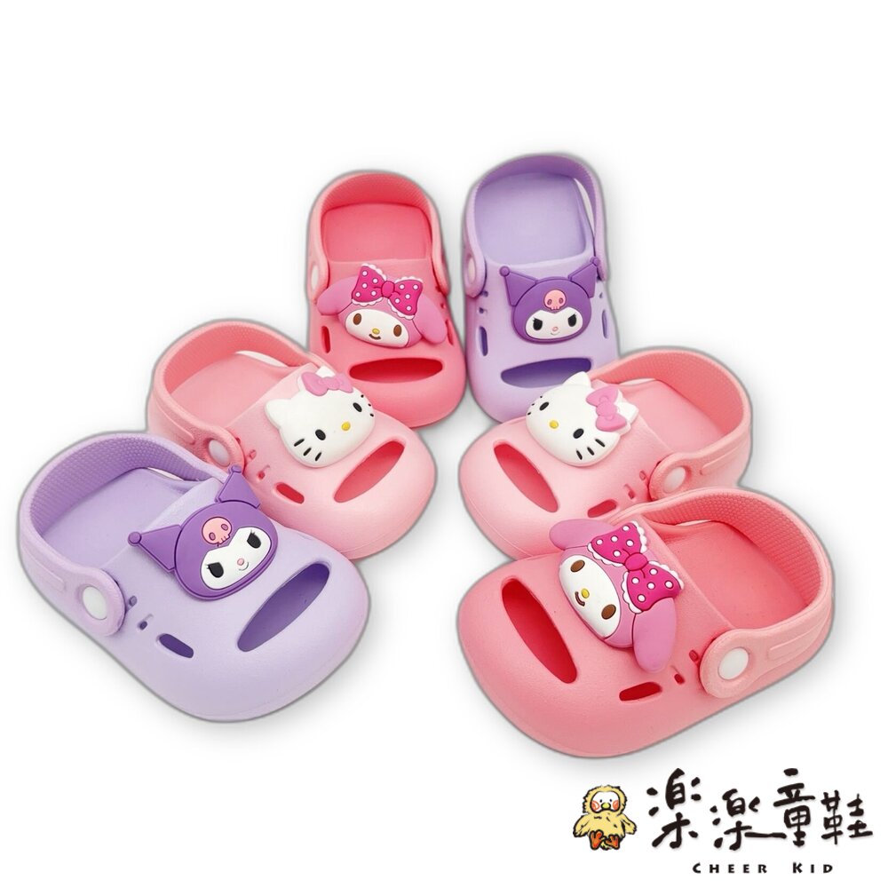 台灣製三麗鷗厚底拖鞋-圖片-1