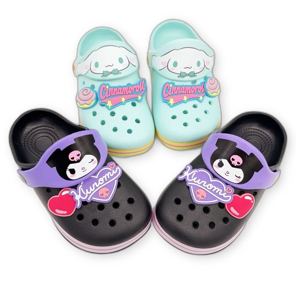 K147-【斷碼出清不退不換】日本限定正版授權三麗鷗洞洞鞋